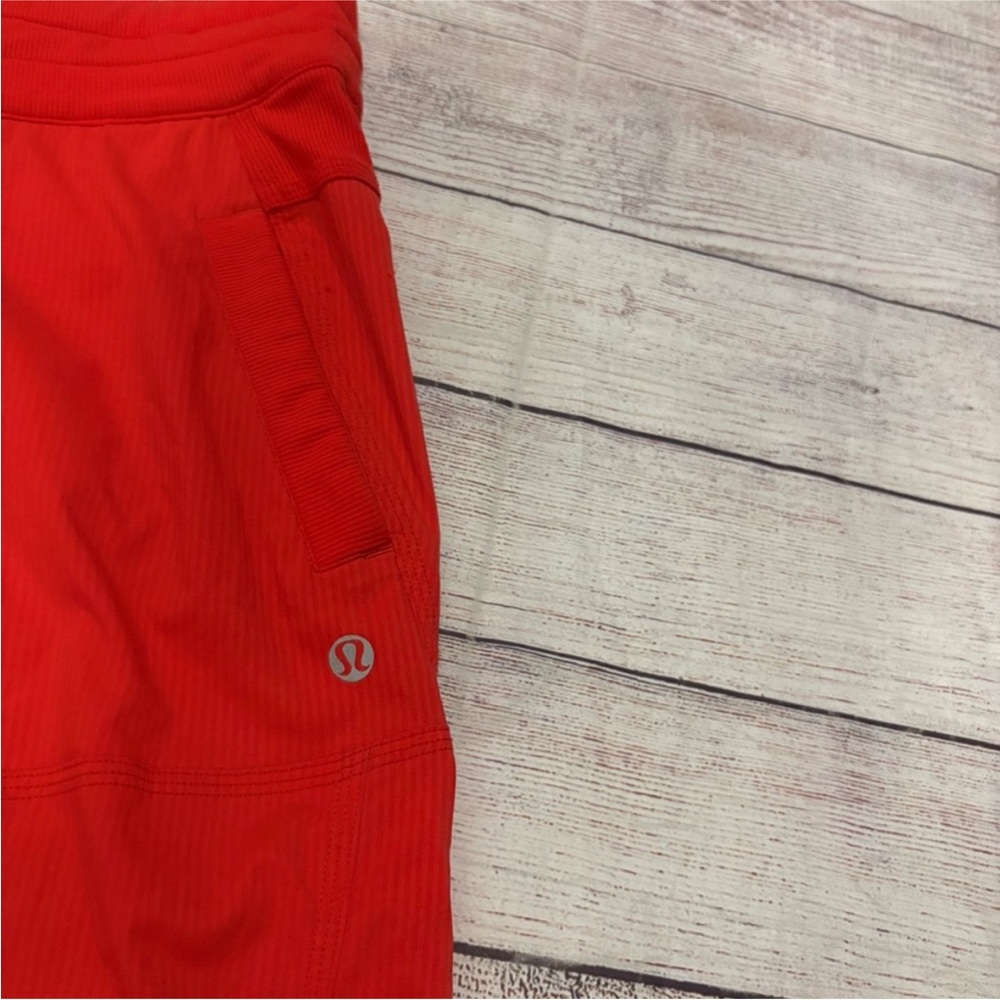 lululemon athletica Red Wide-Leg Athletic Pants - Picture 5 of 7
